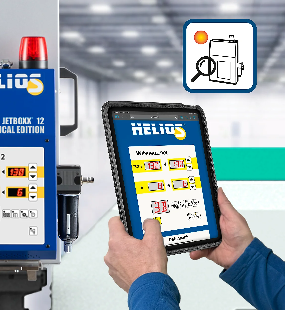 HELIOS WINneo2 connect Bedienkomfort