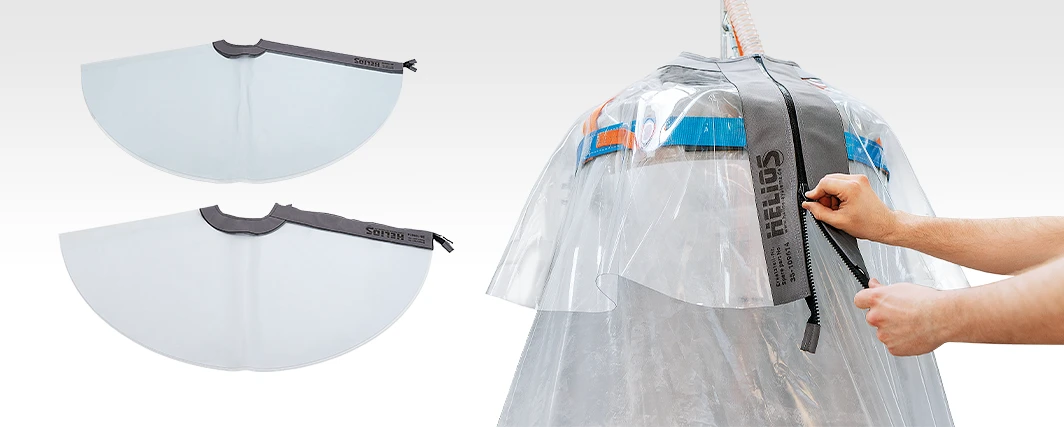 Schutzabdeckung für Oktomat® Big Bag und Oktabin Entleerstationen