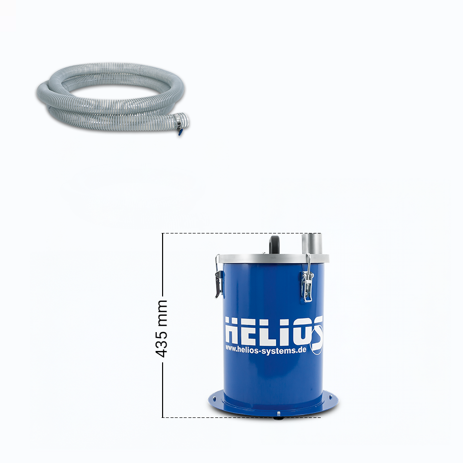 Dust removal consisting of dust collecting container 5,5 litres