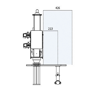 Entstaubungsmodul mit HELIO®Clean Pro10 Granulat-Entstauber