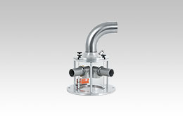 2-Komponenten Fördergerät mit Entstaubung als Behälterversion für Jetboxx® Kunststoff-Granulattrockner