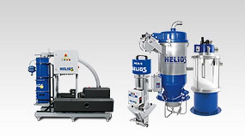 Vacuum conveying technology for Oktomat® discharging stations overview