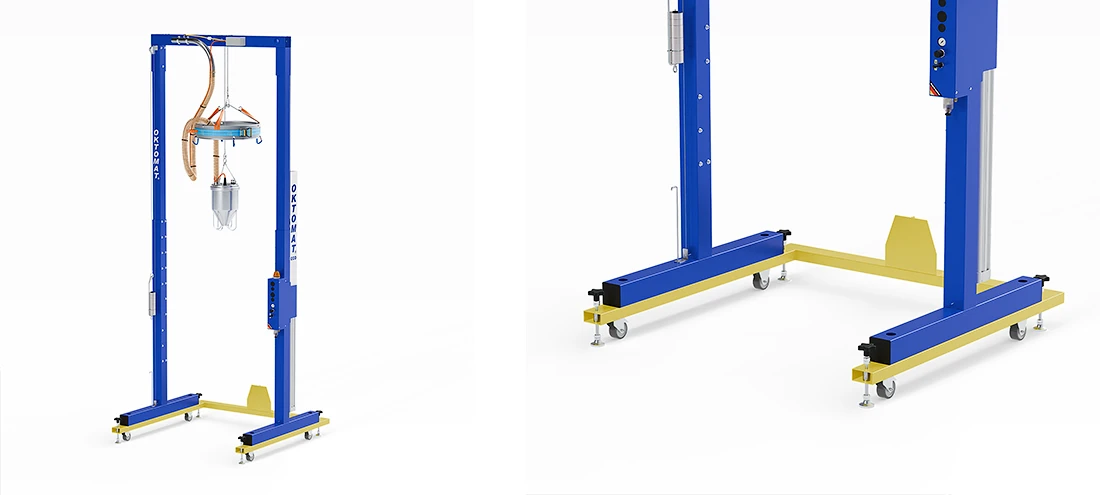 Movable frame for OKTOMAT ECO portal version