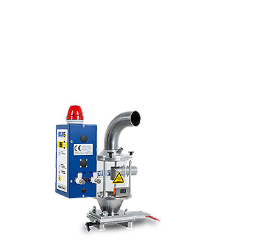 Conveying device with dedusting function - HELIO®Clean 2